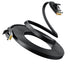 UGREEN NW102 Cat6 U/UTP Flat Ethernet Cable 15m - Black