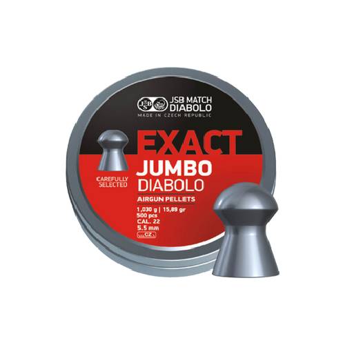 Jsb Match Diabolo Exact Heavy Pellets 5.0MM 500CT - JSB-546221