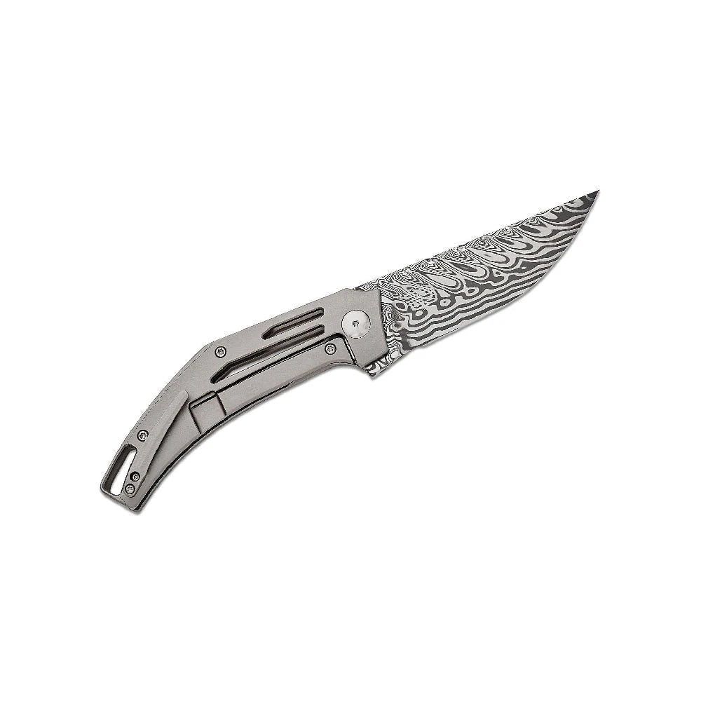 WE Speedliner Knife Gray Titanium Handle – WE22045C-DS1