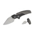 CIVIVI TYPHOEUS BLK N GRAY ALUMINIUM HANDLE - C21036-3