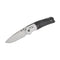 QSP Vault Glyde Lock 14C28N Stonewash Satin Black Knife Micarta - QS157-A1