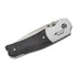 QSP Vault Glyde Lock 14C28N Stonewash Satin Black Knife Micarta - QS157-A1