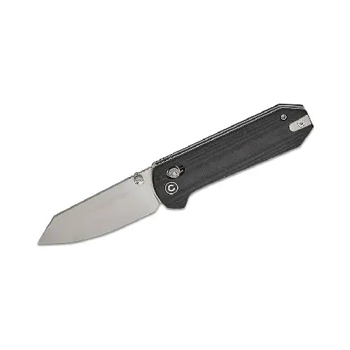 CIVIVI Yonder Black G10 Handle Stonewashed 14C28N Knife – C23073-1
