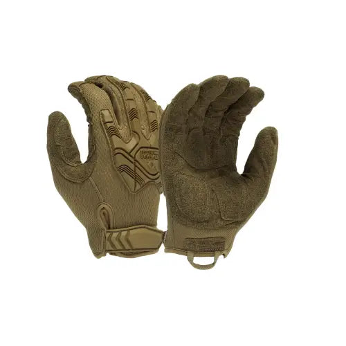 Pyramex Venture Gear Tactical Heavy-Duty Impact Operator gloves, Coyote