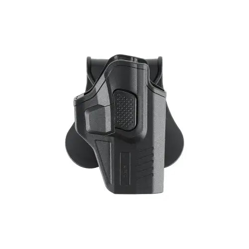 UMAREX POLYMER PADDLE HOLSTER GLOCK 17/19 LATERAL RELEASE BUTTON - 3.1592
