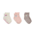 NHG Nike Girls 3 Pack Flowral Socks - Sail