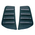 Nissan NP200 (08-On) Gloss Black Plastic Side Window Louver