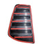 Nissan NP200 (08-On) Gloss Black Plastic Side Window Louver