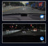 M3 OBD2 Head-Up Display – White Text HUD with Speed, Temp, Voltage, RPM & Fault Alarms