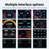 P26 OBD2 Head-Up Display With Carbon Fiber Design – Driving Score, Alarms & Full Vehicle Data