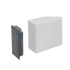 OBO Trunking end cap, single, black