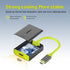 OMNIBARPLUS USB C Hub - 4K 60Hz HDMI, USB-C 5Gbps, 60W PD with USB-C 5Gbps, for MacBook, XPS, Surface Pro | SKU OMN-HUB003