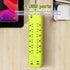 OMNIBARPLUS 6 Ft Power Strip Surge Protector - 12 Outlets 4 USB Ports (3 USB A), Maxpw Ultra Thin Flat Extension Cord & Flat Plug, 3600 Joules, Desk Charging Station for Home Office Dorm (yellow-green) | SKU OMN-PS12AC