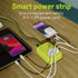 OMNIBARPLUS 6 Ft Power Strip Surge Protector - 2 Outlets 4 USB Ports (3 USB A), Maxpw Ultra Thin Flat Extension Cord & Flat Plug, 1700 Joules, Desk Charging Station for Home Office Dorm (yellow-green) | SKU OMN-PS2AC