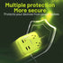 OMNIBARPLUS 6 Ft Power Strip Surge Protector - 2 Outlets 4 USB Ports (3 USB A), Maxpw Ultra Thin Flat Extension Cord & Flat Plug, 1700 Joules, Desk Charging Station for Home Office Dorm (yellow-green) | SKU OMN-PS2AC