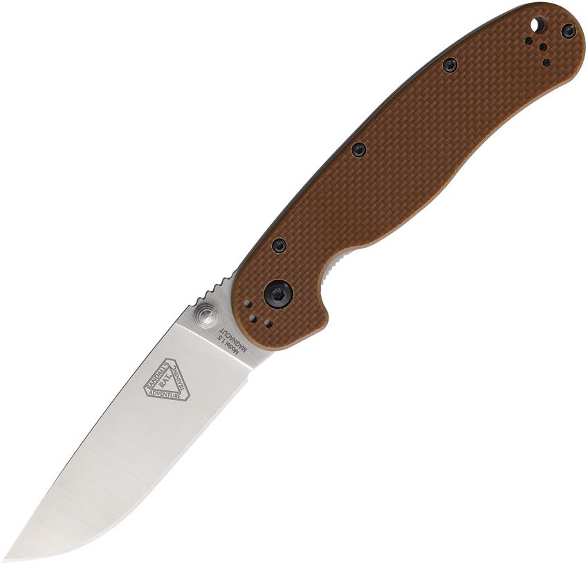 Ontario Rat 1.5 Magnacut Brown G10 8883