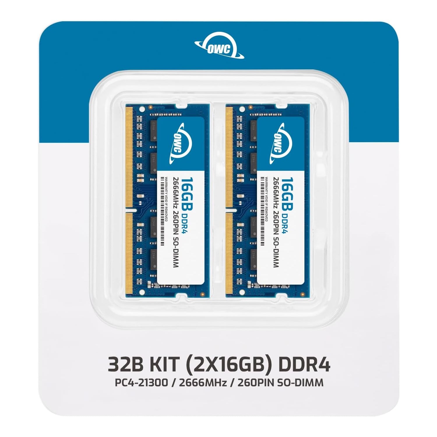 OWC 32GB DDR4 2666MHz SODIMM Memory Upgrade Kit (Mac Mini 2018/iMac 2017-2020)