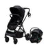 Onida Flex II Black Stroller with Tulip Lux i-Size Car Seat