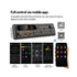 Retro European Style Single-DIN Car Radio Stereo with Bluetooth, USB/SD/AUX & FM/AM for Classic Vehicles