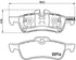 Brembo Brake Pads Rear Mini Cooper '01 ( Set Lh&Rh) (P06032)
