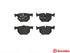 Brembo Brake Pads Rear Bmw 3 Series ( Set Lh&Rh) (P06039)