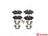 Brembo Brake Pads Rear Mini Cooper R56 ( Set Lh&Rh) (P06052)