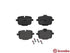 Brembo Brake Pads Rear Bmw 5/6/7 F10/13/F12 ( Set Lh&Rh) (P06061)