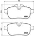 Brembo Brake Pads Rear Bmw Z4 E89 ( Set Lh&Rh) (P06062)