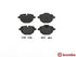 Brembo Brake Pads Rear Bmw 5 F10/G30/F11 ( Set Lh&Rh) (P06064)