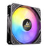 Antec P12 PWM 120mm ARGB Reverse Case Fan - Black
