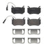 Brembo Brake Pads Rear Alfa Romeo ( Set Lh&Rh) (P23184)