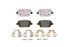 Brembo Brake Pads Rear Ford Focus Ii /Kuga ( Set Lh&Rh) (P24075X)