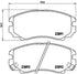 Front Brake Pads Hyundai Tucson, Elantra, Sonata, Tiburon; Kia Sportage, Soul, Magentis – P30018