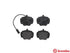 Brembo Brake Pads Rear Land Rover  Discovery ( Set Lh&Rh) (P44003)