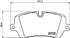 Brembo Brake Pads Rear Land Rover Range ( Set Lh&Rh) (P44021)
