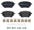 Brembo Brake Pads Rear Mercedes-Benz ( Set Lh&Rh) (P50151)