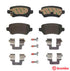 Brembo Brake Pads Rear Opel Astra Zafira ( Set Lh&Rh) (P59038)