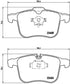 Brembo Brake Pads Front Saab ( Set Lh&Rh) (P59046)