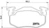 Brembo Brake Pads Front Various Ford/Nissan ( Set Lh&Rh) (P61032)