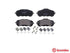 Brembo Brake Pads Front Peugeot 308 Ii ( Set Lh&Rh) (P61120)