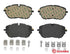 Brembo Brake Pads Front Peugeot 308 Ii ( Set Lh&Rh) (P61128)