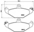 Brembo Brake Pads Rear Ren Laguna/Espace ( Set Lh&Rh) (P68017)