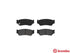 Brembo Brake Pads Front Suzuki Vitara ( Set Lh&Rh) (P79008)