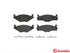 Brembo Brake Pads Front Vw Golf/Jetta ( Set Lh&Rh) (P85005)