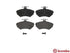 Brembo Brake Pads Front Vw Golf/Jetta 3 ( Set Lh&Rh) (P85032)