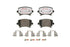 Brembo Brake Pads Rear Vw Caddy/Golf5/6/ ( Set Lh&Rh) (P85073X)