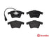 Brembo Brake Pads Front Vw Caravelle ( Set Lh&Rh) (P85082)