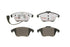 Brembo Brake Pads Front Vw Vw Tiguan 2.0 ( Set Lh&Rh) (P85112X)