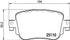 Brembo Brake Pads Rear Audi A1 2010-On ( Set Lh&Rh) (P85135)
