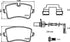 Brembo Brake Pads Rear Audi Rs5/A6/A7/Po ( Set Lh&Rh) (P85150)